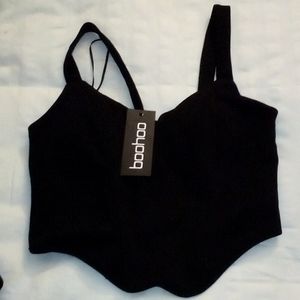 Boohoo crop top style